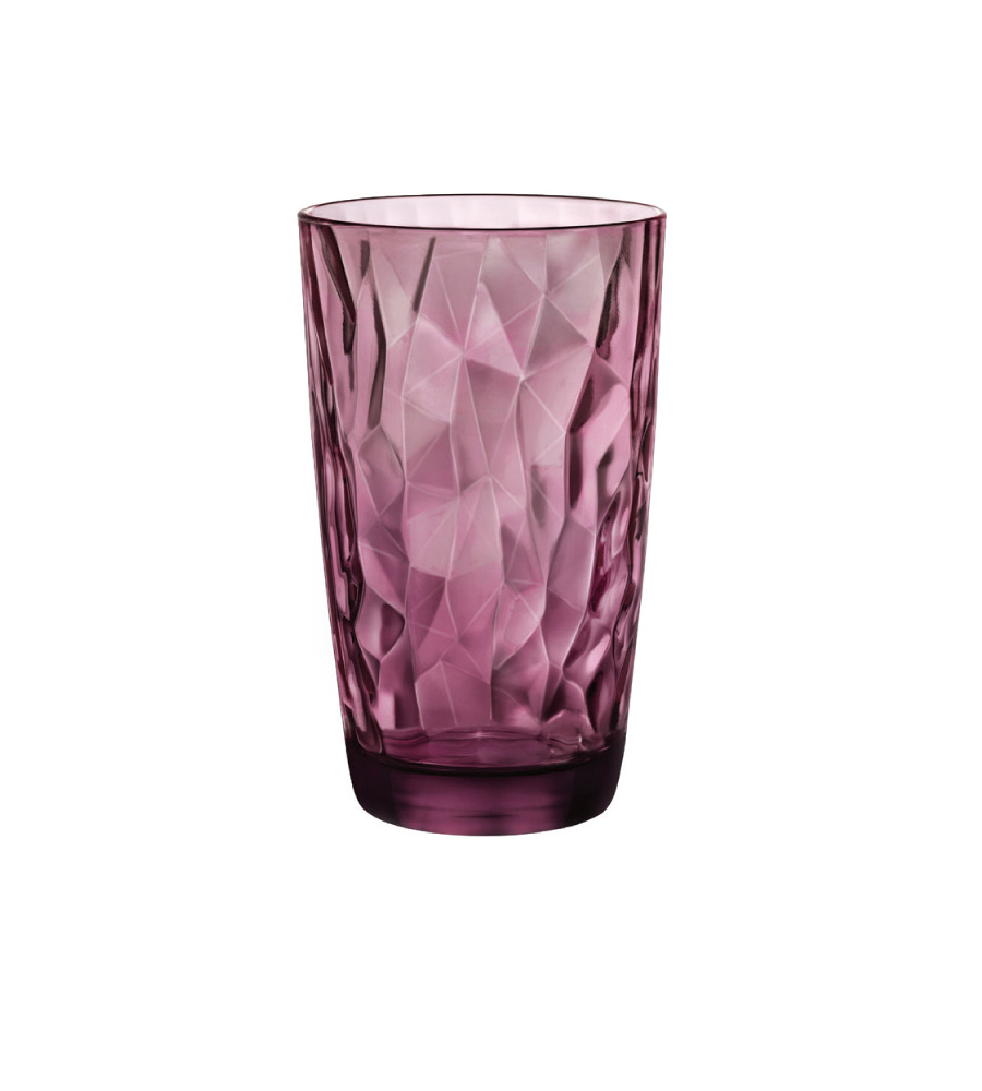 Bormioli Rocco 鑽石飲料杯-紫色 470ml