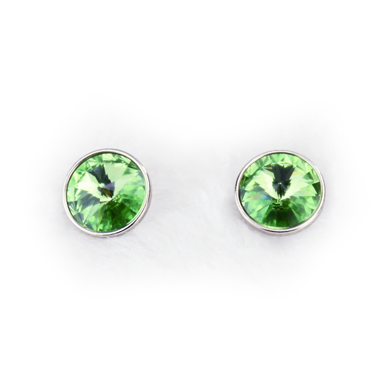 【鞋釦】衛星石鑽 綠色 一組兩顆 施華洛世奇水晶