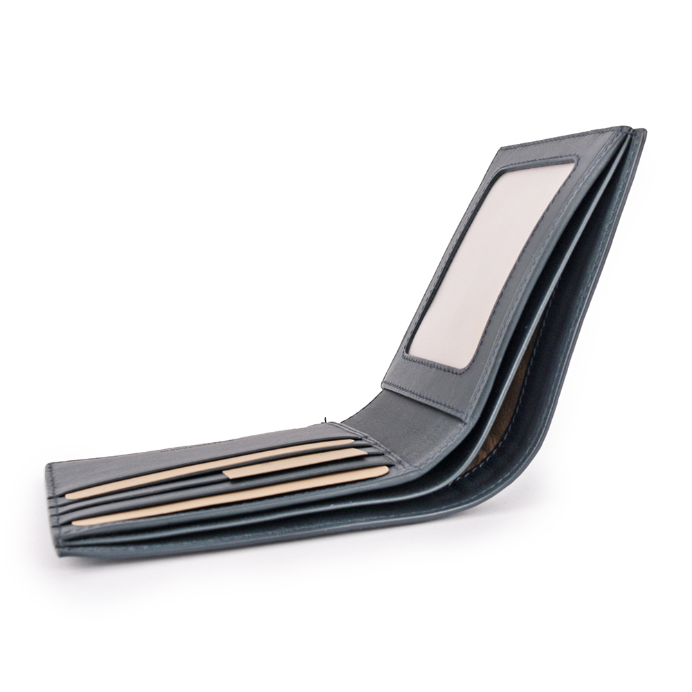 【BOTTEGA VENETA】小牛皮編織照證件照短夾