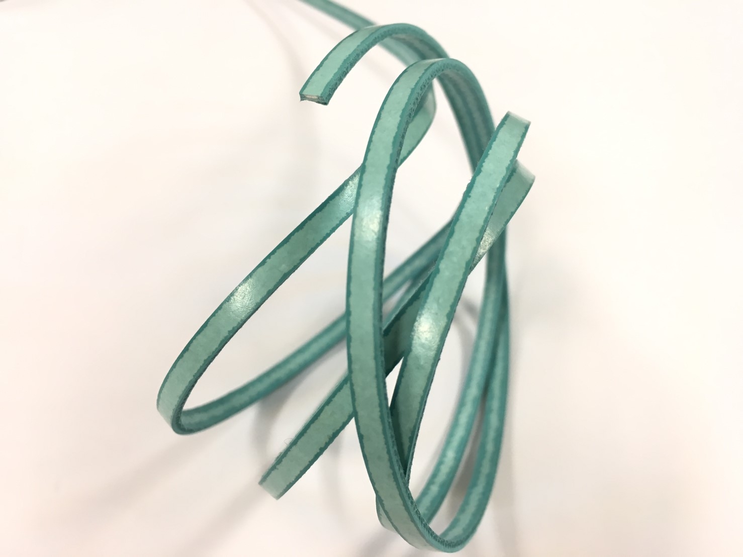 日本職人暈染皮革扁繩/3.5mm