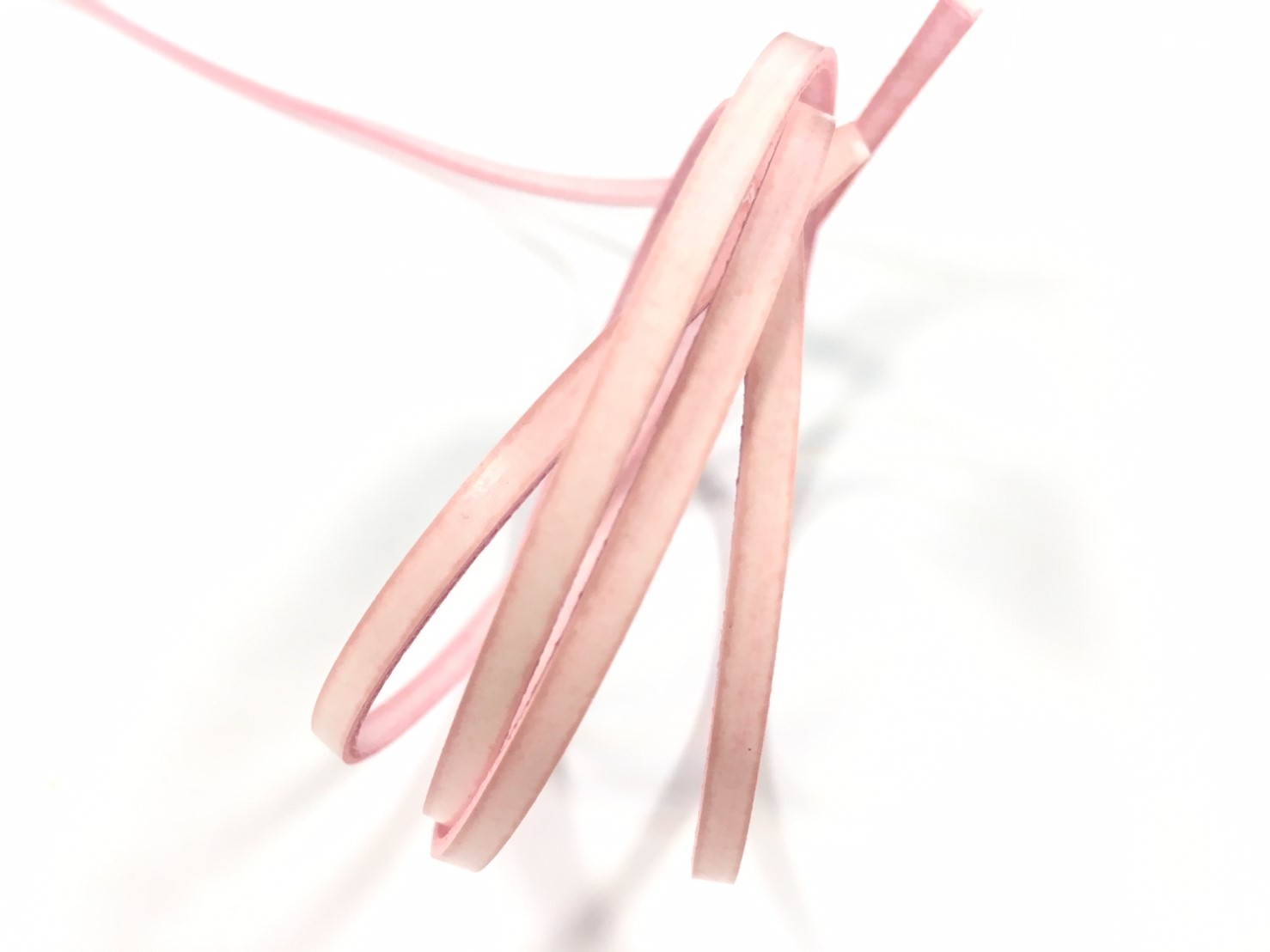 日本職人暈染皮革扁繩/3.5mm