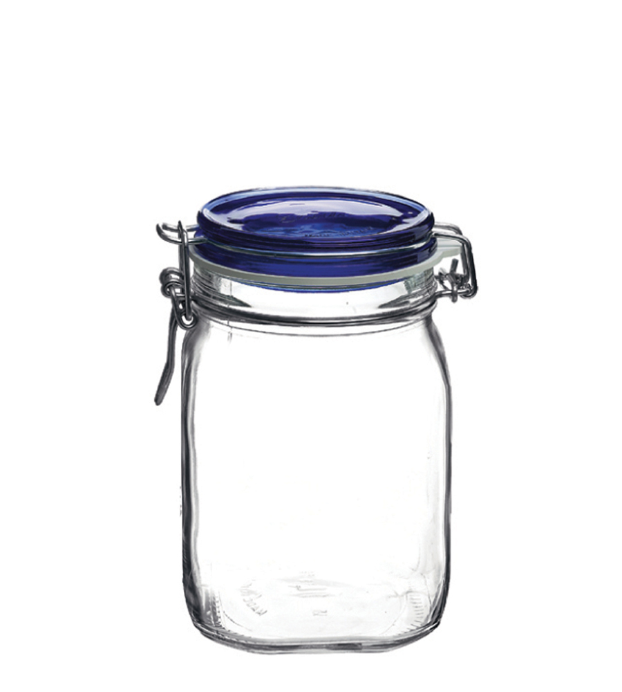 義大利製Bormioli Rocco 藍蓋密封罐 1620ml Fido系列