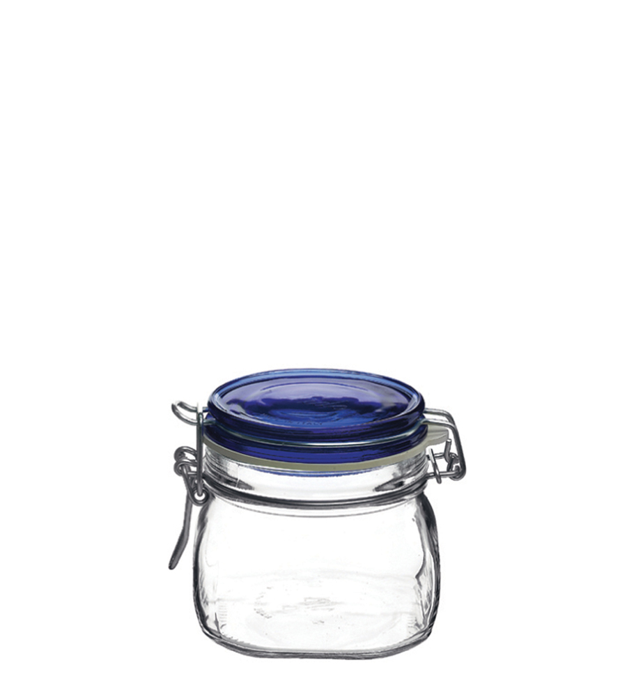 義大利製Bormioli Rocco 藍蓋密封罐 560ml Fido系列