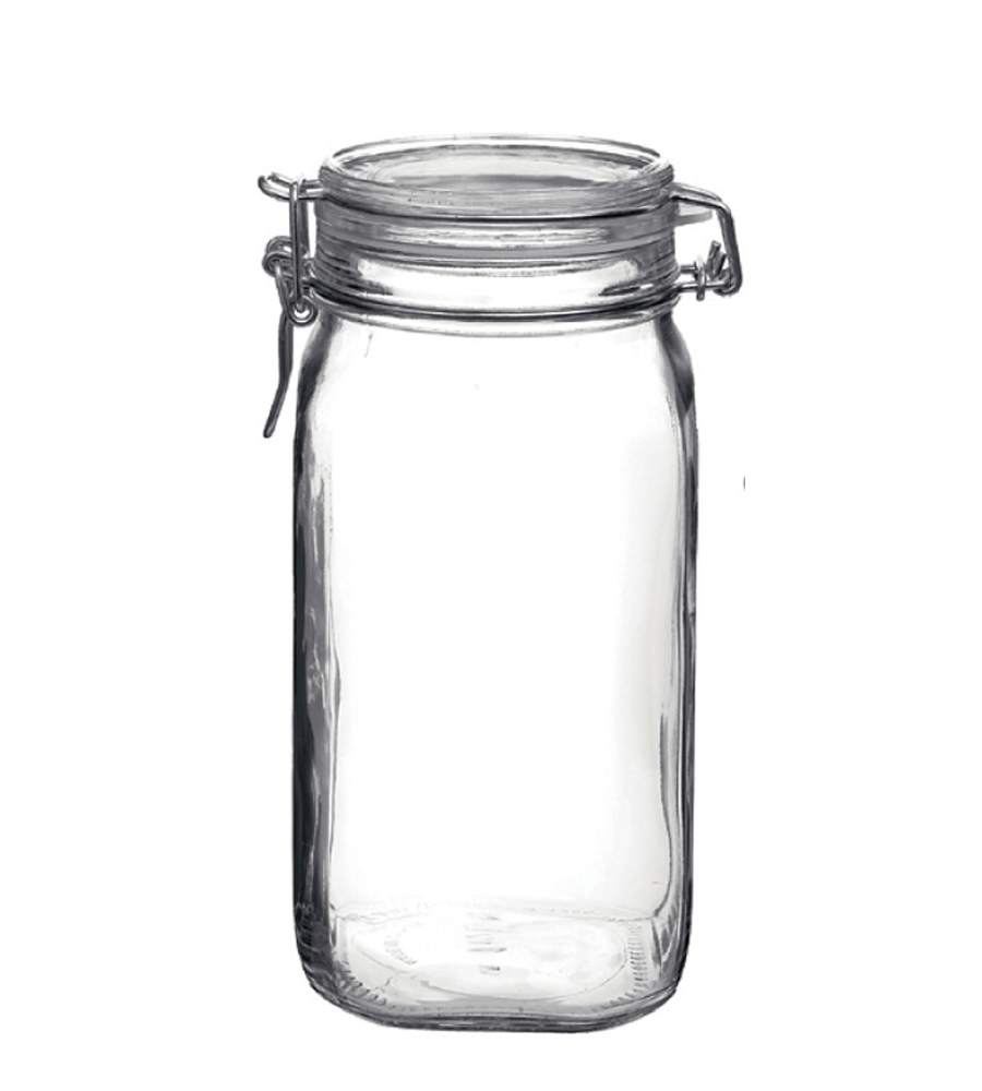 義大利製Bormioli Rocco 透明蓋密封罐 1620ml Fido系列