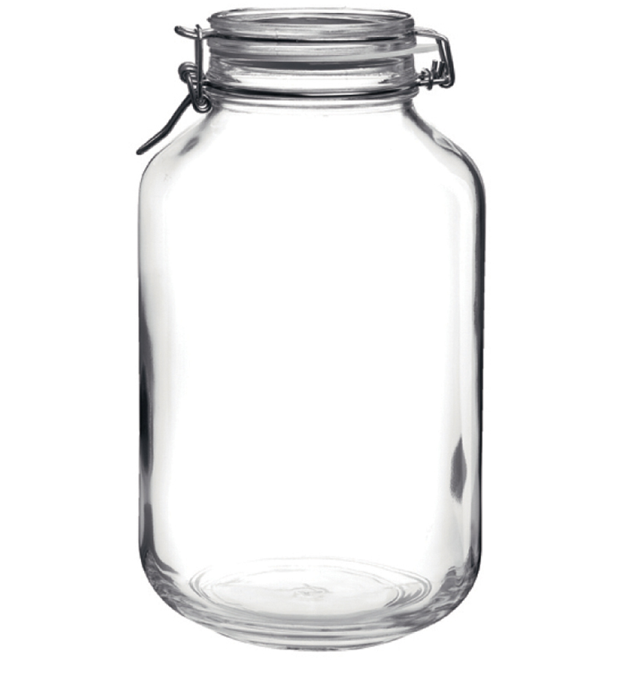 義大利製Bormioli Rocco 透明蓋密封罐 4900ml Fido系列