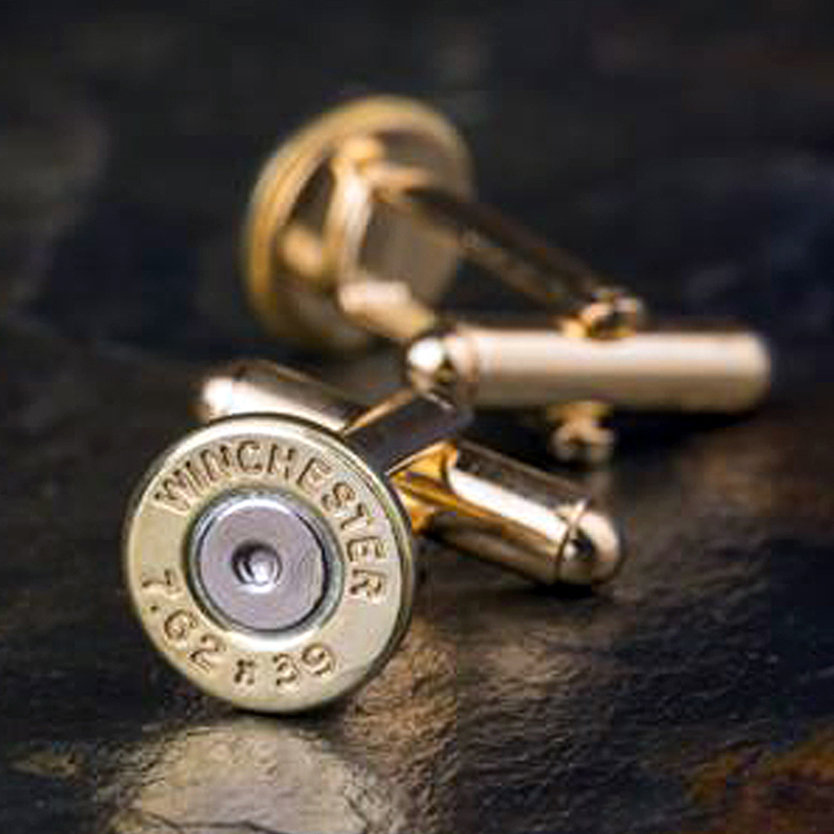 美國 Bullet - AK47 步槍子彈袖扣 / 袖釦