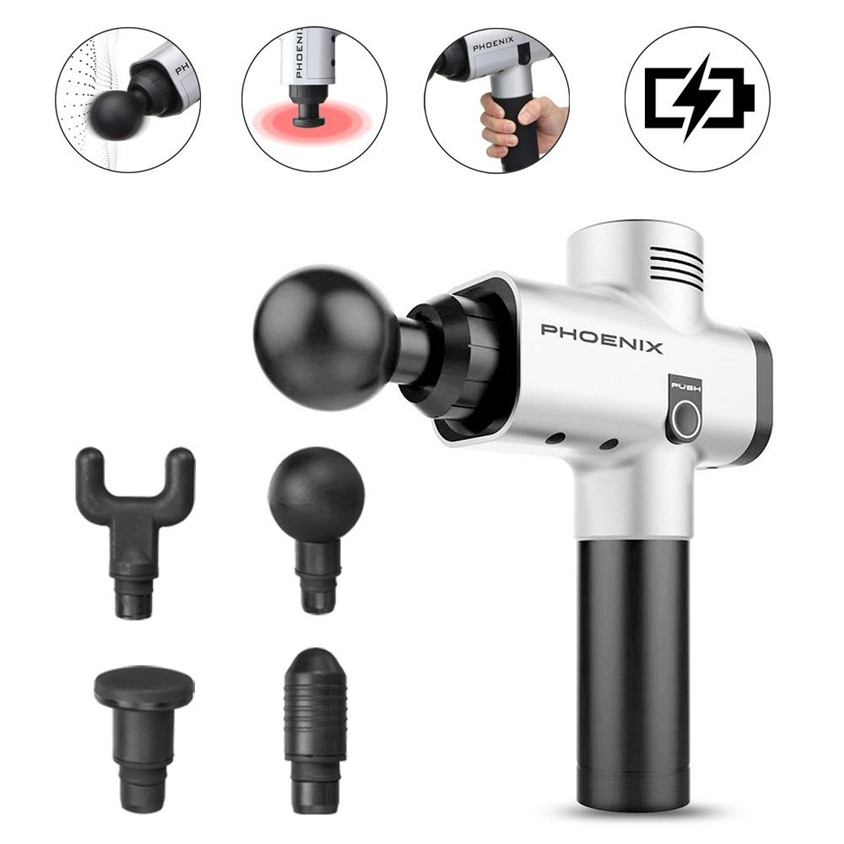 Phoenix A2 深層肌肉筋膜按摩槍 「緩解肌肉酸痛、繃緊狀態，可以恢復筋膜的流動性、強度和彈性。」