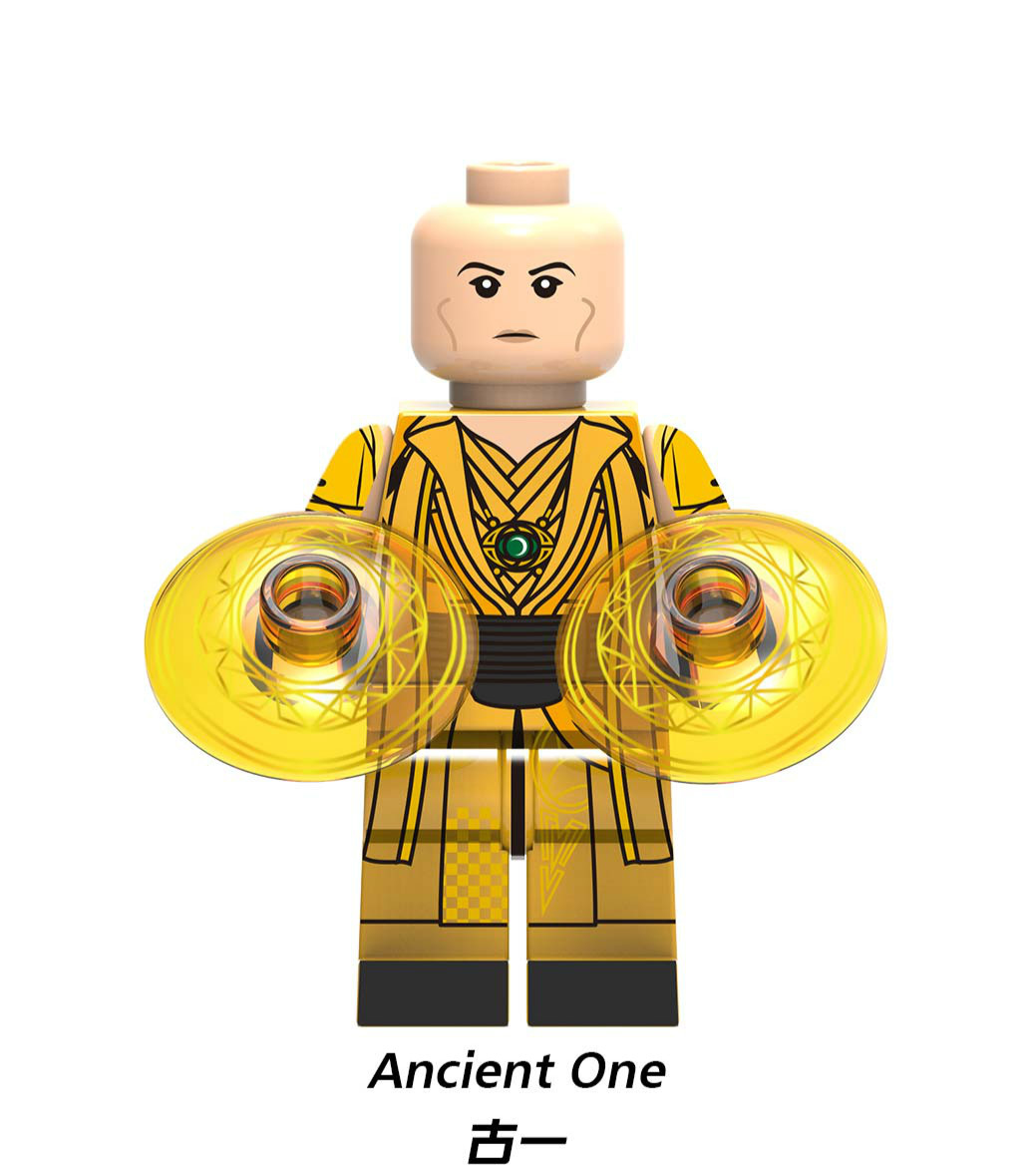 Ancient One Avengers Custom Mavrel DC Super Heroes Minifigs Minifigures Fit Lego X1289