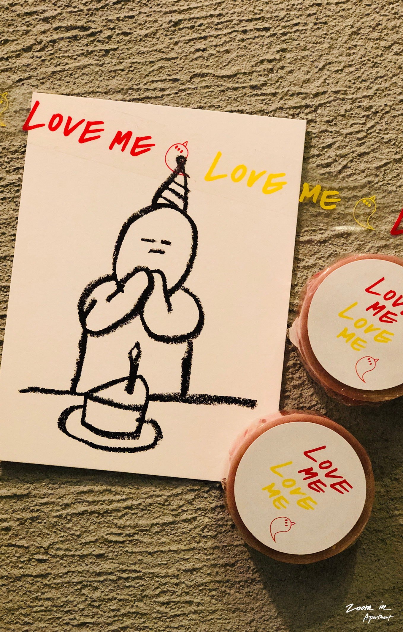 GE『 LOVE ME 透明膠帶 』