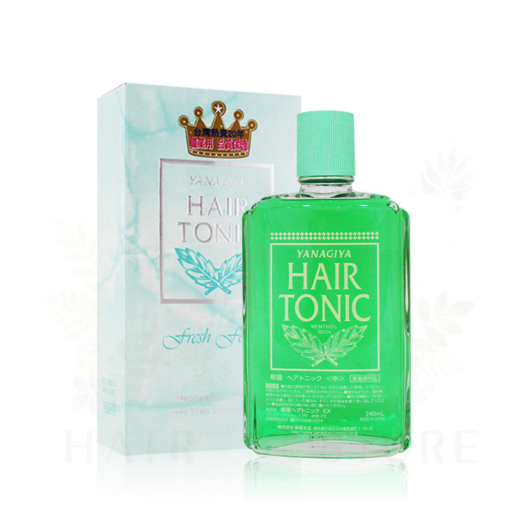 日本 YANAGIYA 雅娜蒂 柳屋 髮根營養液(綠水) 240ml 台灣公司貨【AJ010】