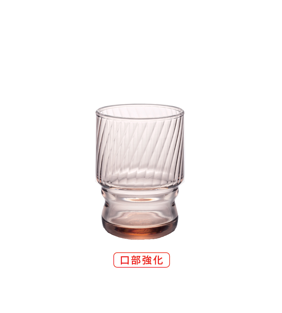 ADERIA 日本亞德利強化棕色水杯/1入