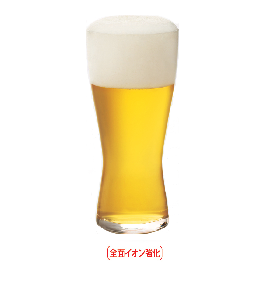 ADERIA 日本強化薄口啤酒杯310ml M/1入