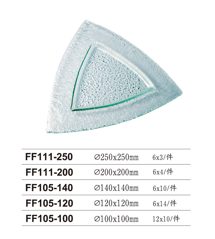 Natura Clio 三角碟 100mm/1入