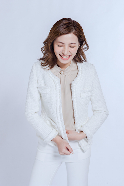 小香風純白時尚外套-訂製款