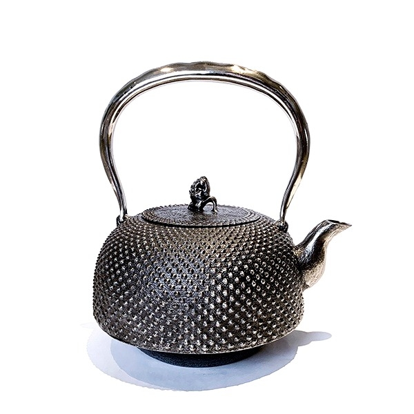 【齊峰】平南部型 玉珠 砂鐵壺2L