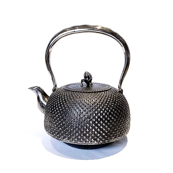 【齊峰】平南部型 玉珠 砂鐵壺2L