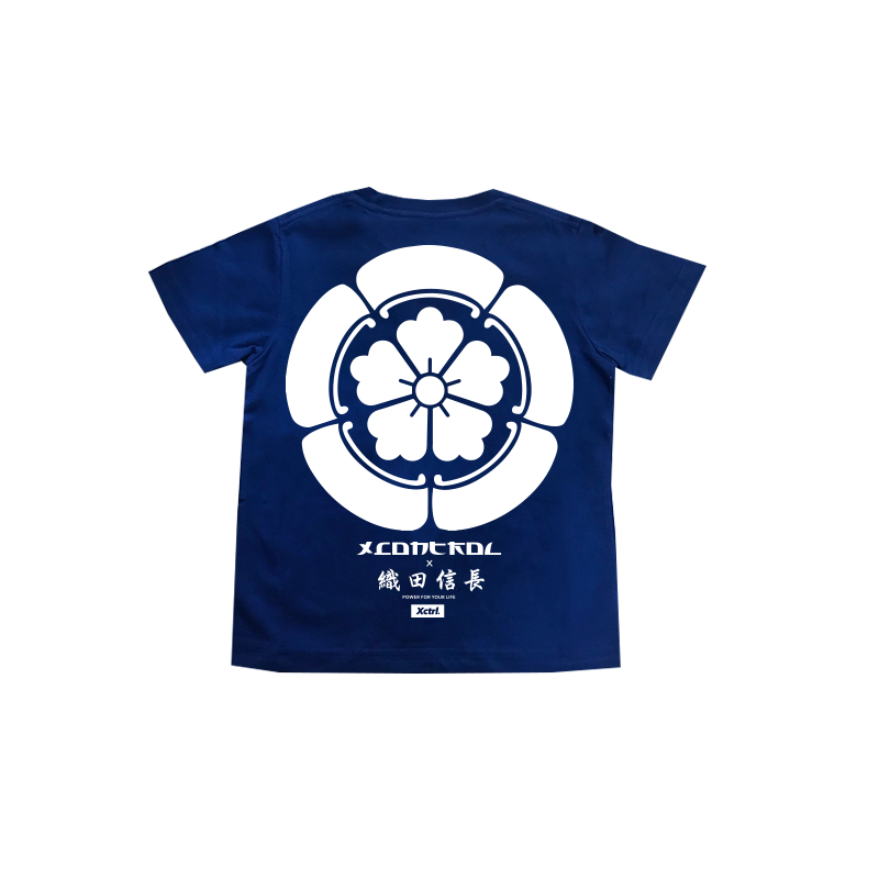 XCTRL童裝  織田信長短T-藍