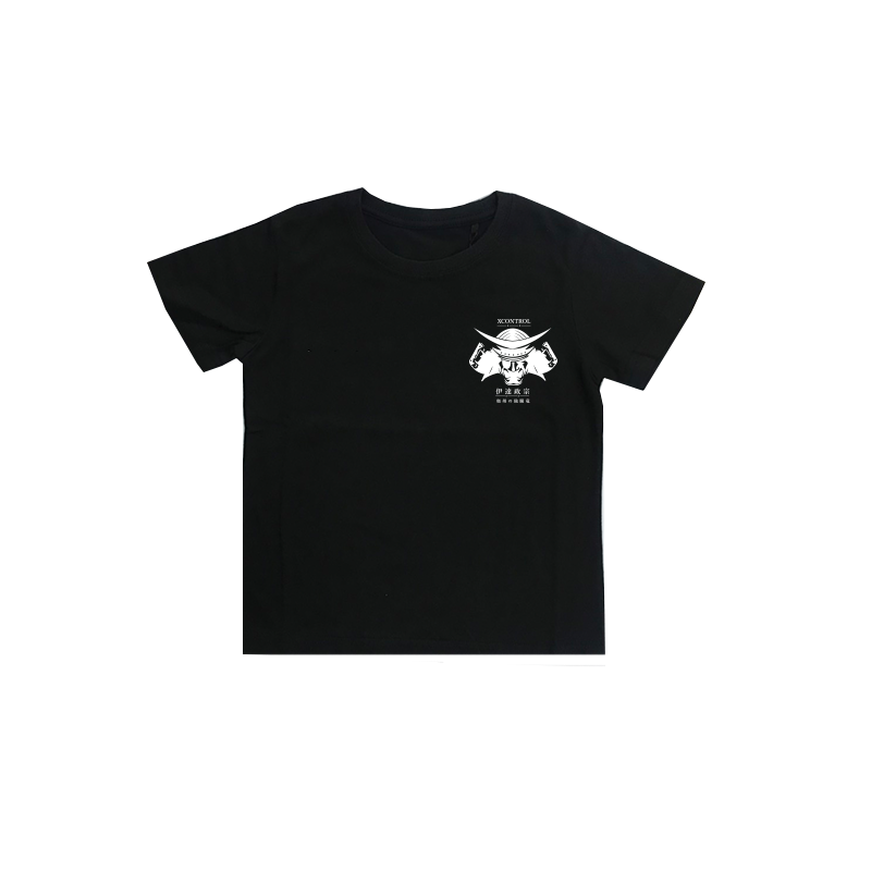 XCTRL童裝  伊達政宗短T-黑
