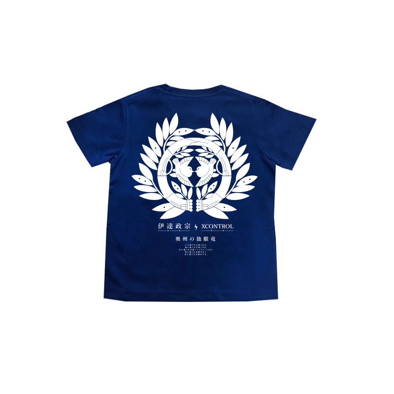 XCTRL童裝  伊達政宗短T-藍