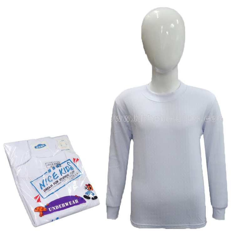 3件裝 醒目仔: 童裝間棉高領長袖衫 (2-18碼)