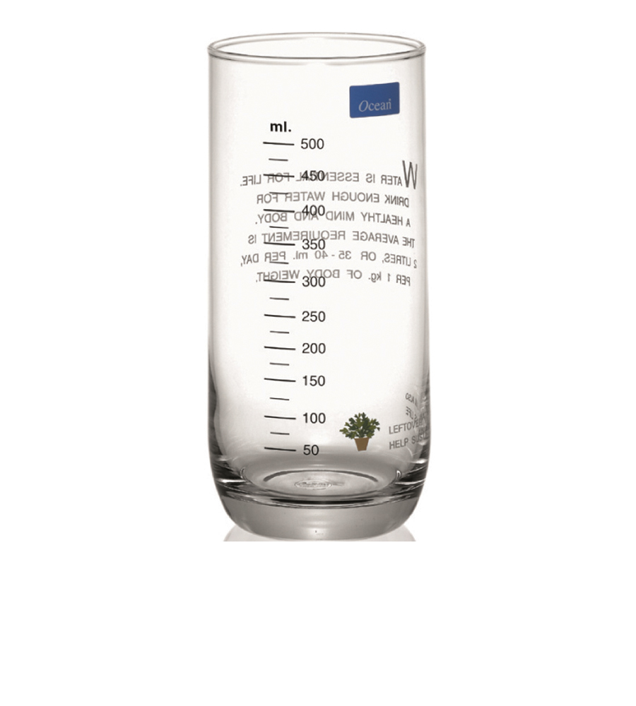 Ocean Body&Mind刻度花杯/1入