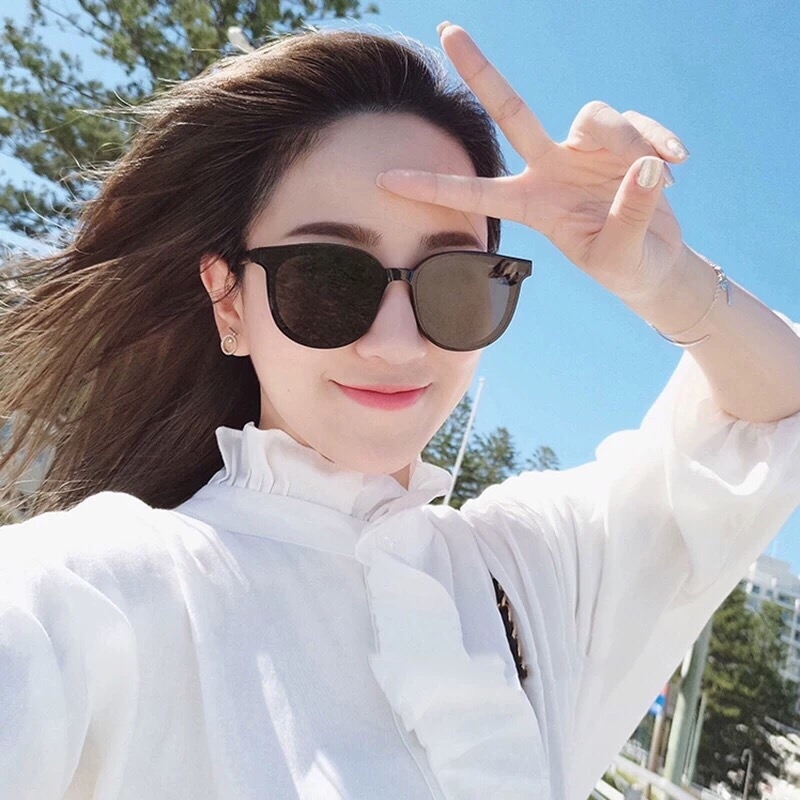 S0101961蝴蝶框墨鏡/現貨綠色/黑色