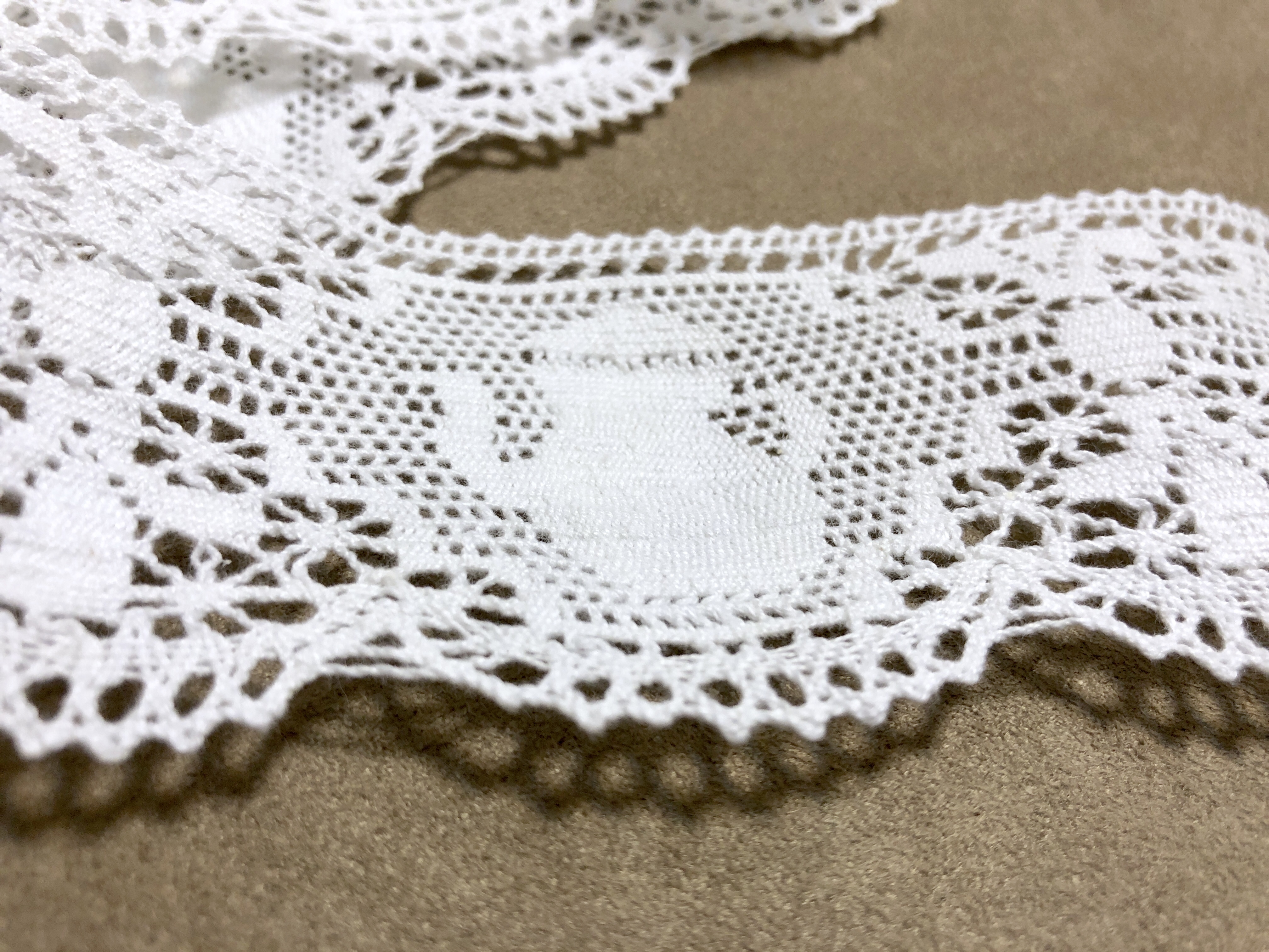 純棉蕾絲帶/英式茶壺/60mm