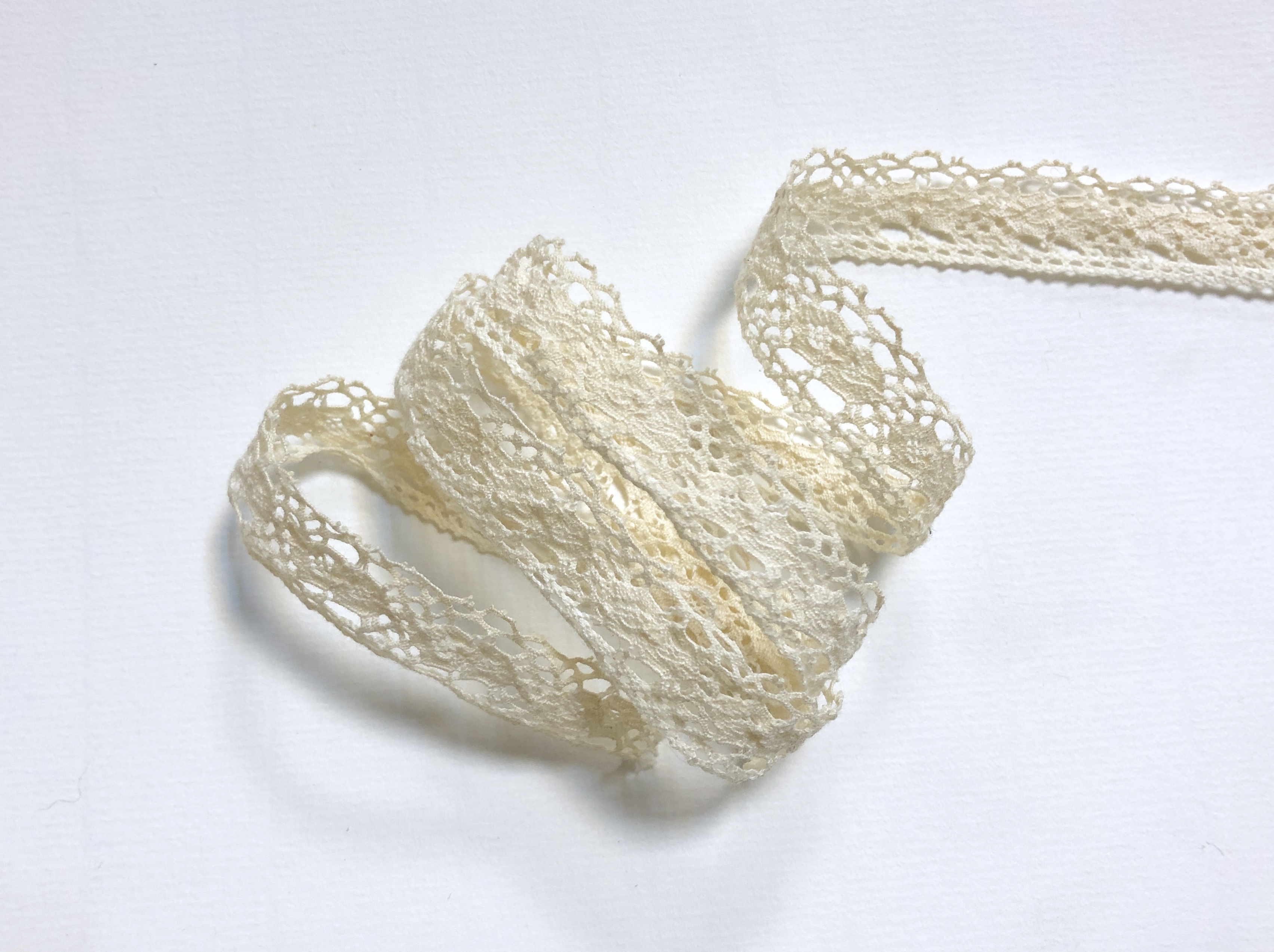 純棉蕾絲/果實山形