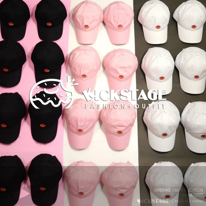 【6折】#KEEP KICKSTAGE DONUTS BASEBALL CAP 白色 粉色 甜甜圈 老帽 棒球帽【KS30】【KS023】