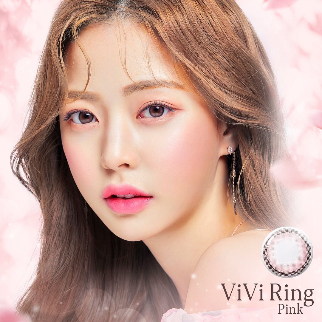 「1+2 ｣  OLENS ViVi Ring Pink 1month/ 2p