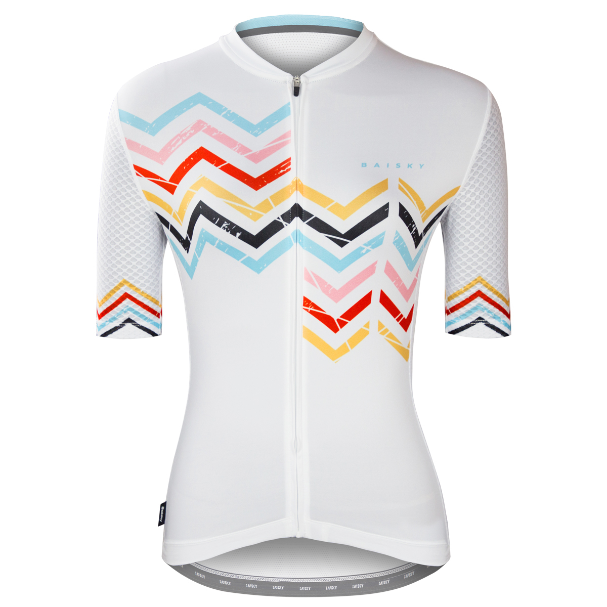 女款短車衣 越嶺 白