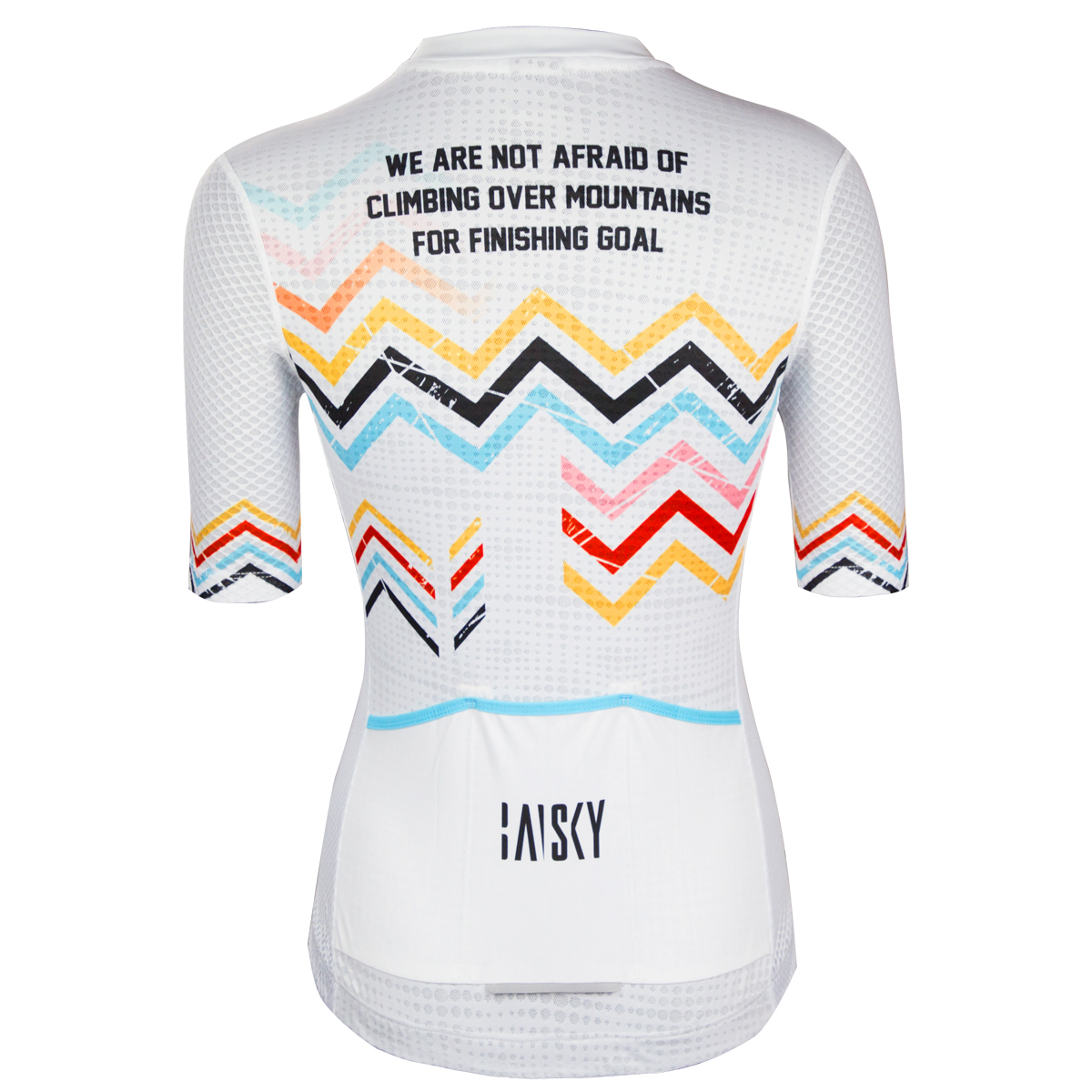 女款短車衣 越嶺 白