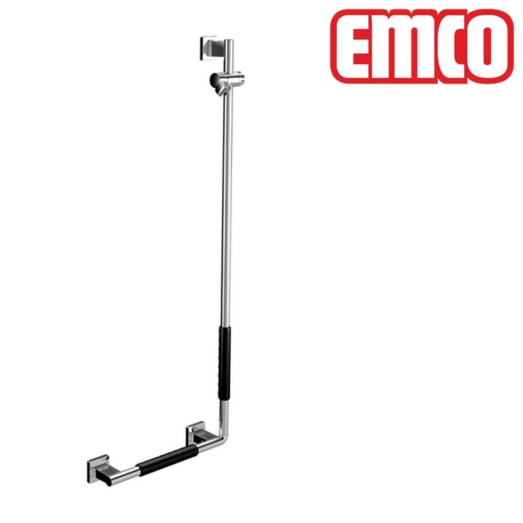 EMCO "System 2" 357021208 Grab Bar with Shower Sliding Bar (Left)