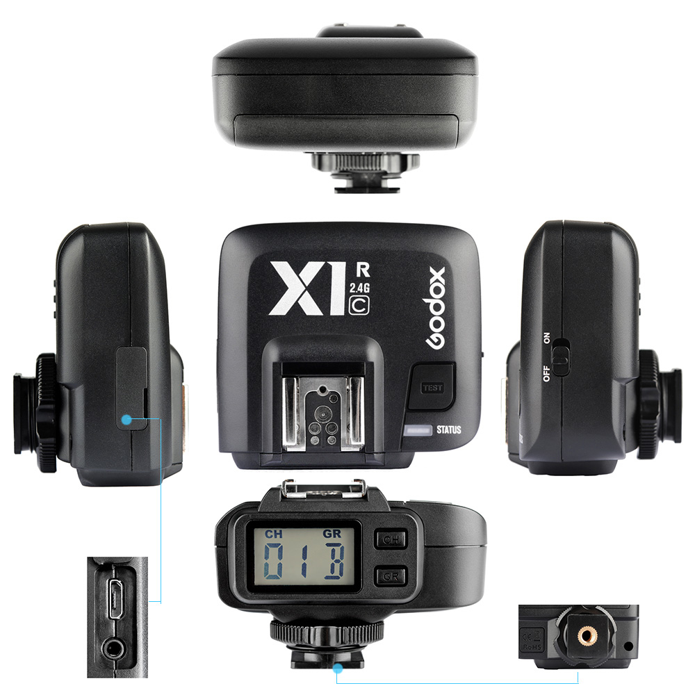 Godox X1r-n Ttl Receptor Disparador De Flash Inalámbrico | Meses sin