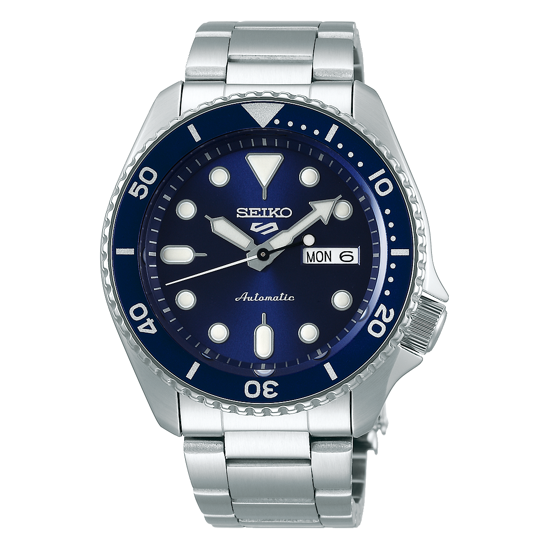 萬年鐘錶 - SEIKO  5 Sports  機械水鬼  海洋藍 4R36-07G0B / SRPD51K1  錶徑42.5MM