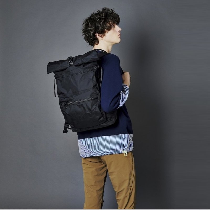 <特價不退換>F/CE. RN ROLLTOP 紅色 紫色 防潑水 捲蓋 後背包 輕巧【F1901RN0004】