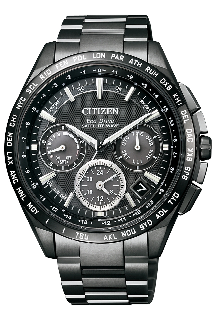 萬年鐘錶 - Citizen 星辰錶  光動能GPS衛星對時 CC9017-59E 表徑43.5MM