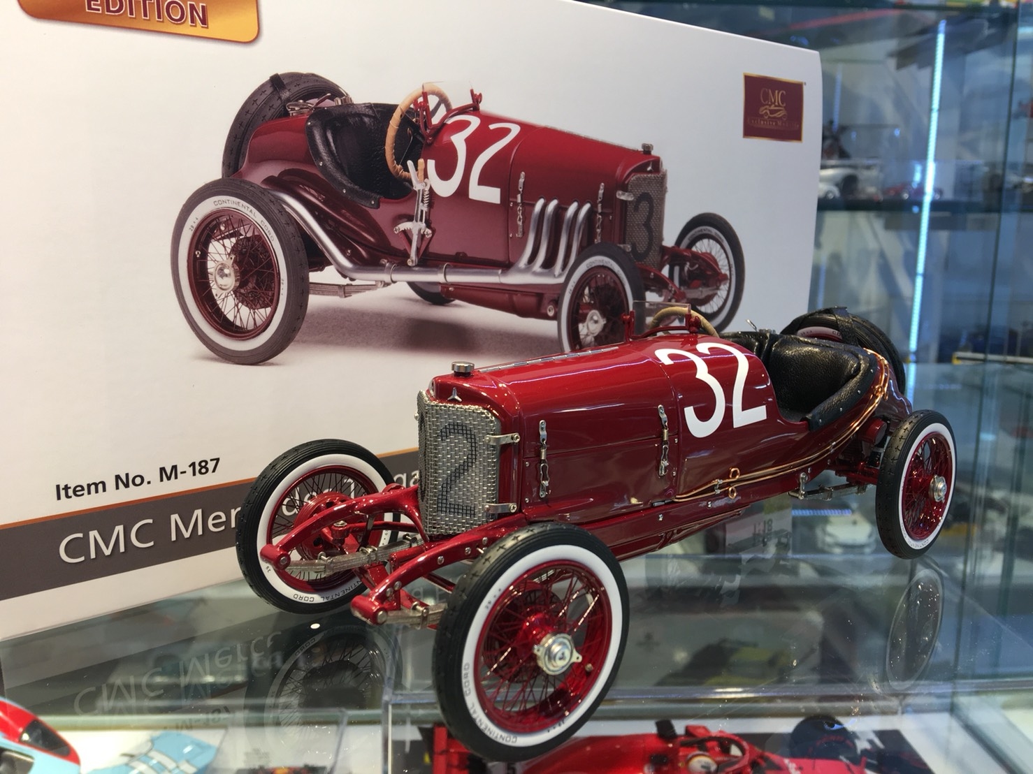 CMC Mercedes-Benz Targa Florio, 1924, red #32 Christian