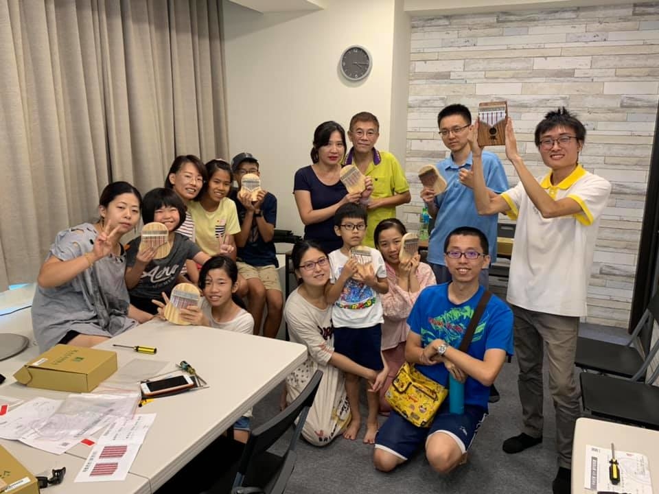 新竹卡林巴手作課程-上課大合照