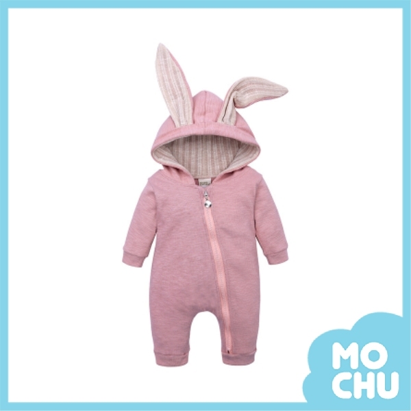 (80cm現貨)月兔針織包屁衣