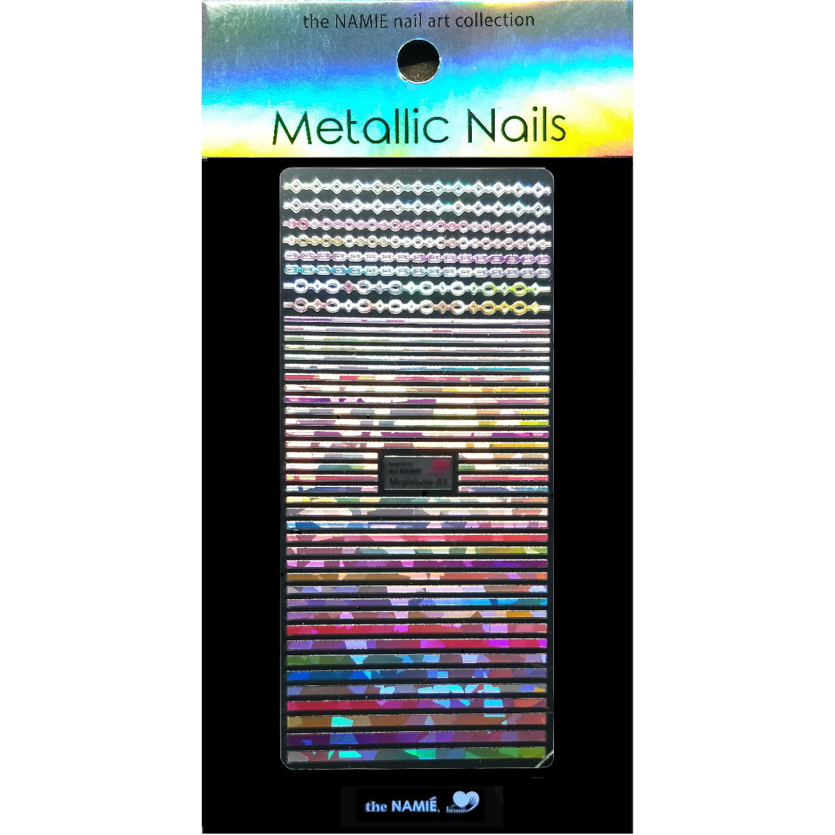 NMRAINBOW-03 彩虹 線條和鍊子