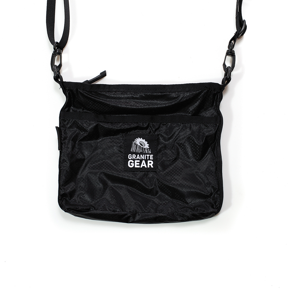 Granite Gear - Hiker Satchel 輕便收納側背包 日本限定款  黑色 (小)