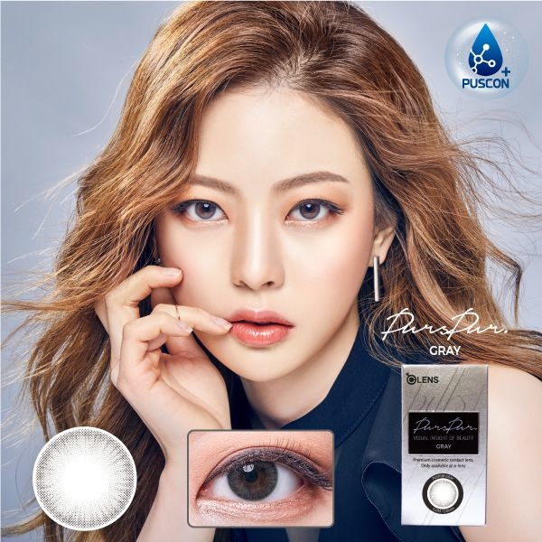OLENS Purspur GRAY Soft Contact Lens