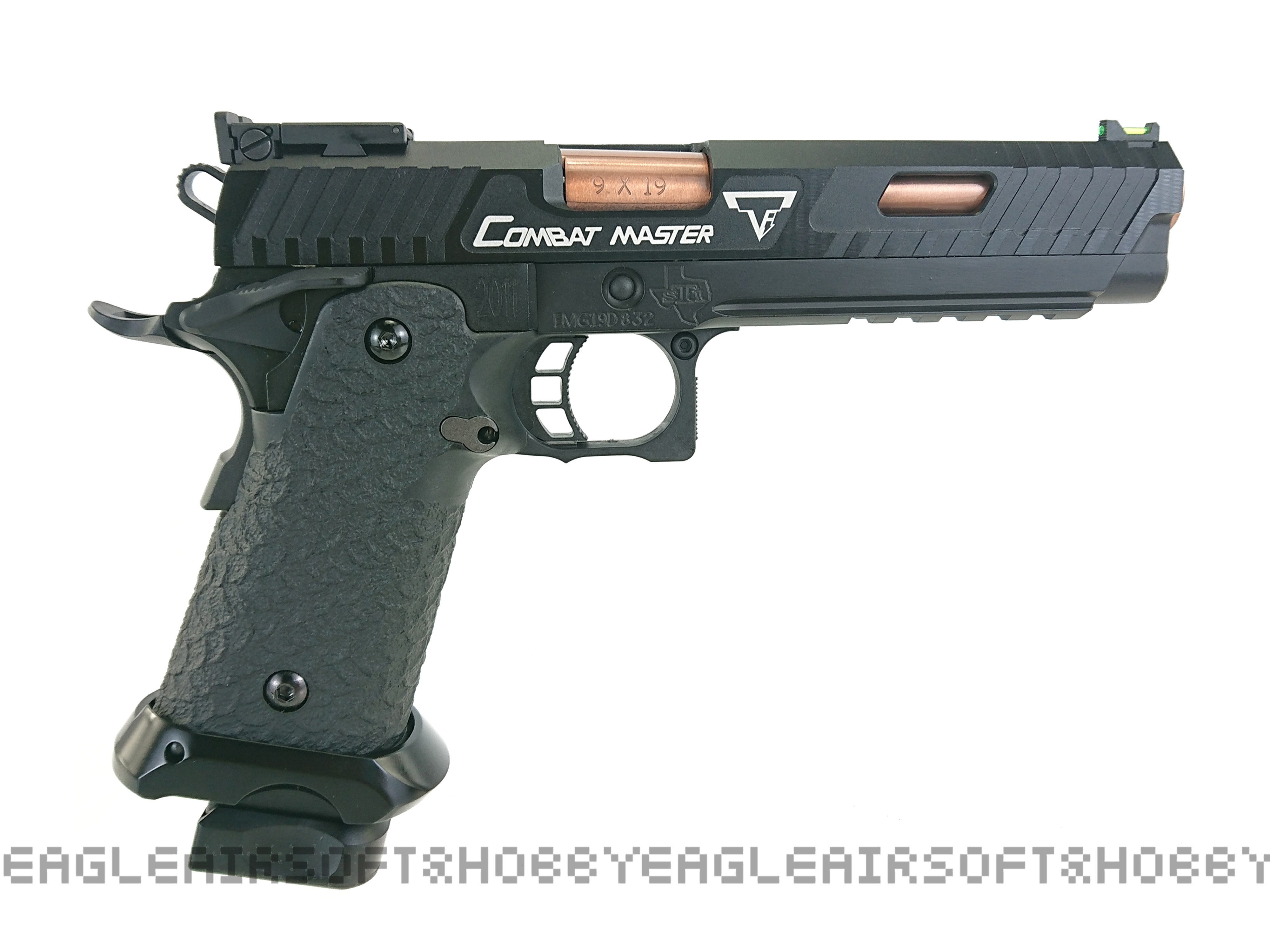 Dream Fighter様EMG TTI 2011 COMBATMASTER EMG TTI Licensed JW3 2011 Combat Master Airsoft Training Pistol