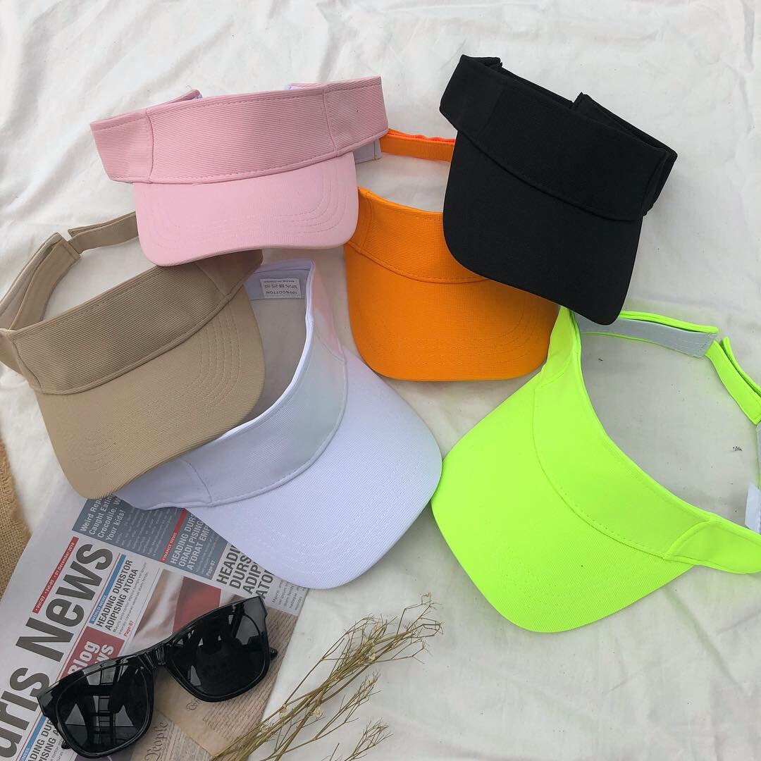 韓版中空運動帽/六色