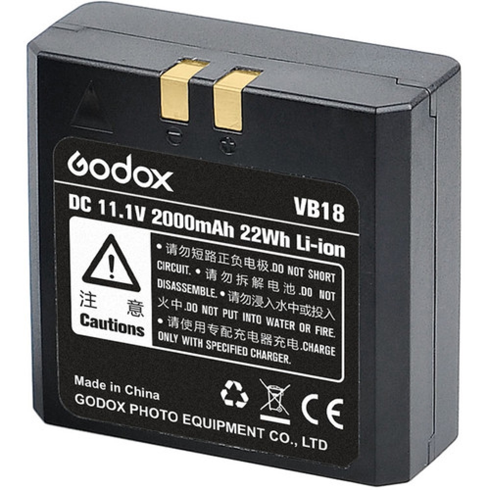 Godox 神牛V850II/V860II 鋰電池VB18 - Rainbow Store Camera