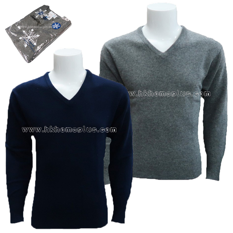 雪花牌: 純羊毛套頭長袖外套 (36-48碼)