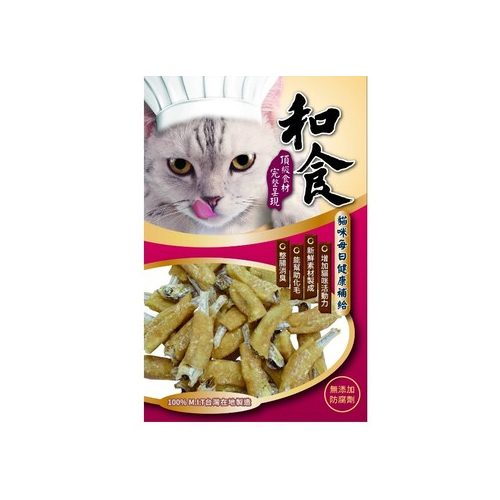 艾沛 和食-小魚乾包肉50g 貓零食