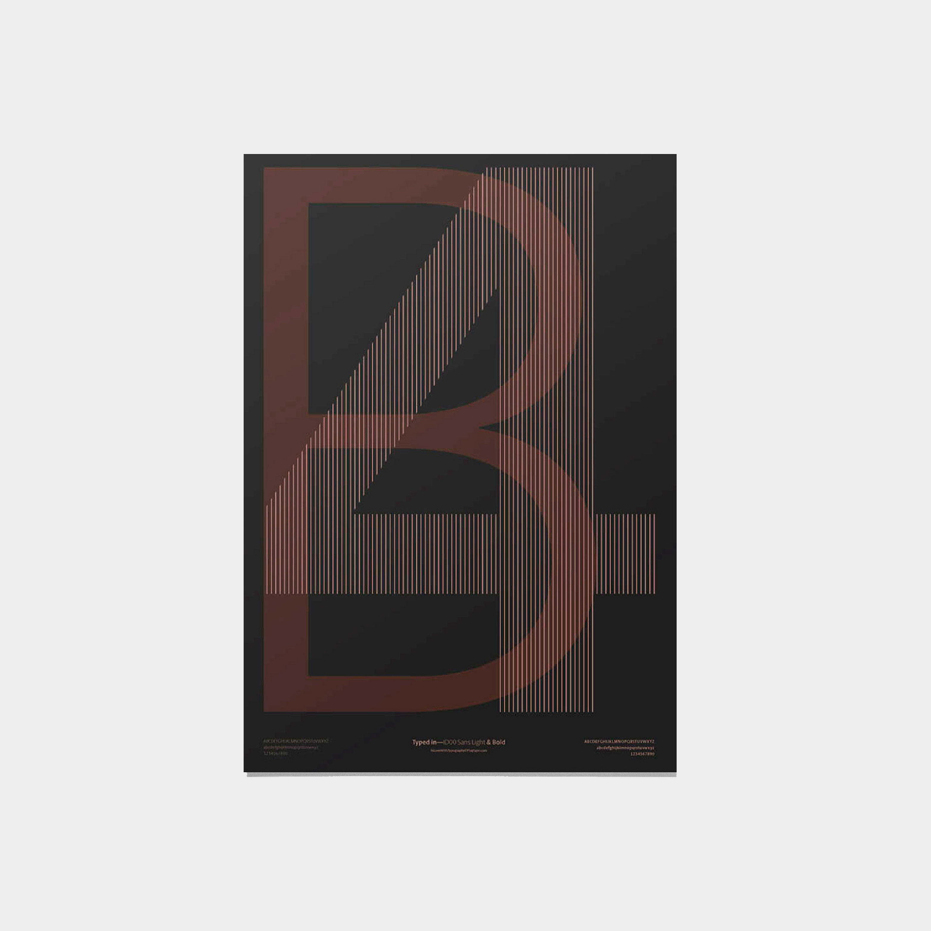 瘋字體 3 - B4 海報 by Playtype