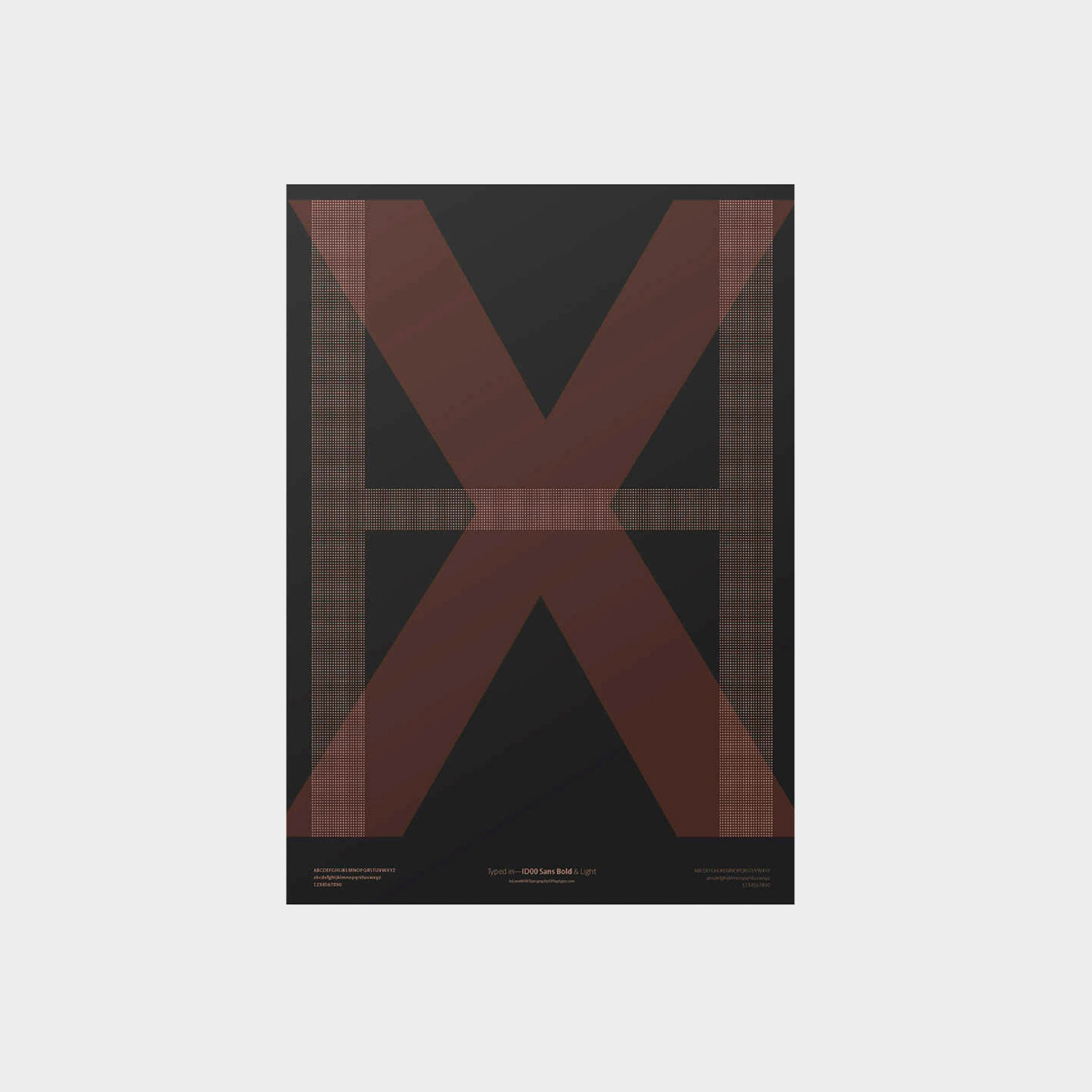 瘋字體 3 - HX 海報 by Playtype